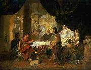 Gerard de Lairesse Cleopatras Banquet France oil painting artist